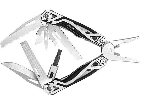 Мультитул Rocktol 21 в 1 с пружинными плоскогубцами