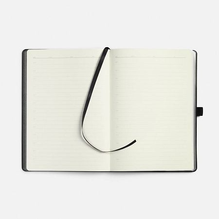 Ежедневник Peel Flex, недатированный, черный