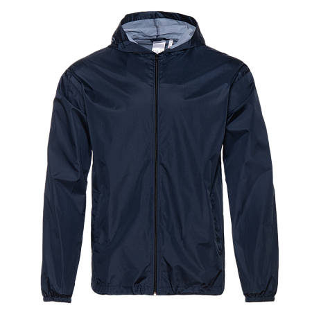 Ветровка унисекс STAN дюспо 210T, 85, 59, Тёмно-синий,  (46)  (42/XXS)