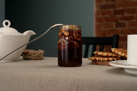 Мед цветочный Bee To Bear, с грецкими орехами