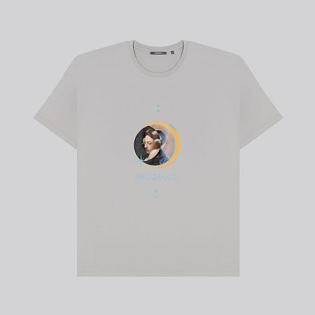 Футболка унисекс Крис (Kris), 150 гр., светло-серая, размер M
