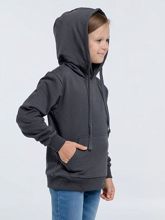 Худи детское Kirenga Kids 2.0, темно-серое (графит), размер 6 лет (106-116 см)