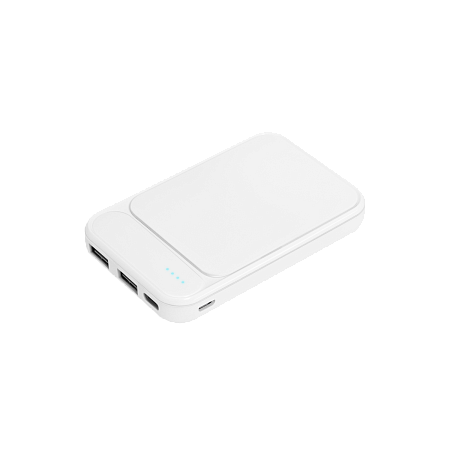 Внешний аккумулятор с подсветкой Старлайт PB (Starlight PB) 5000 mAh, зеленый