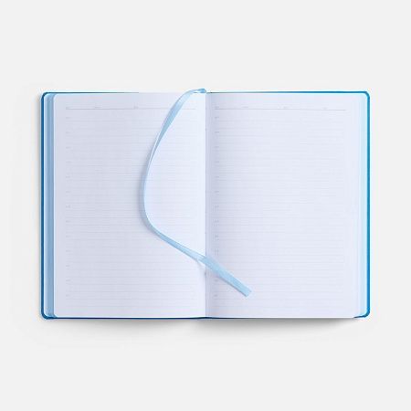 Ежедневник Peel, недатированный, голубой
