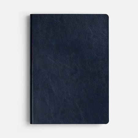 Ежедневник Doppio, недатированный, синий с голубым