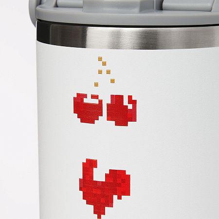 Термокружка вакуумная Montana, белая