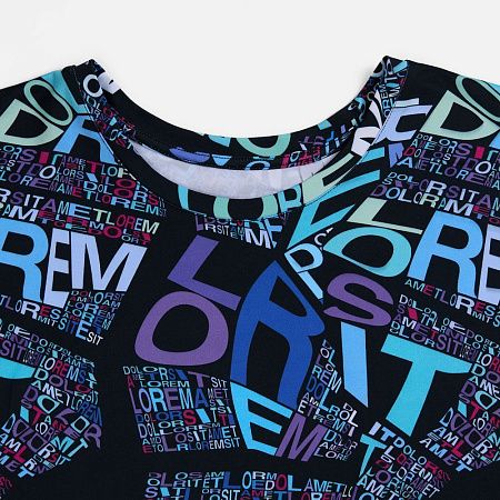 Футболка унисекс Senti с полной запечаткой на заказ, размер S