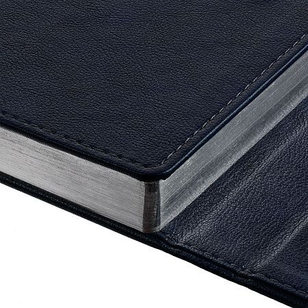 Ежедневник Flap на заказ, недатированный, синий