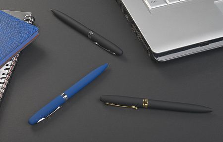 Ручка шариковая "Moon", покрытие soft touch