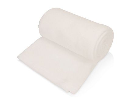 Подарочный набор: кукла фарфоровая, плед флисовый