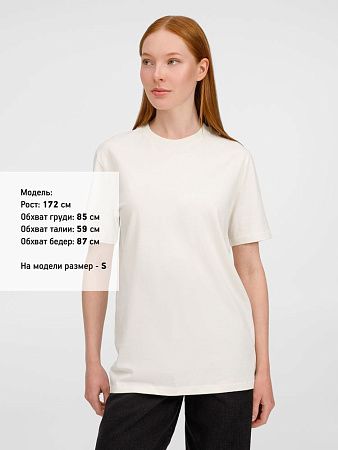 Футболка унисекс Legend, молочно-белая, размер L