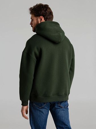 Худи Kulonga Oversize, темно-зеленый (хаки), размер M/L