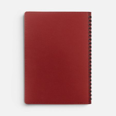 Ежедневник Spring Shall, недатированный, красный