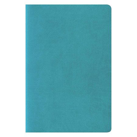 Блокнот Corsa slim, бирюзовый