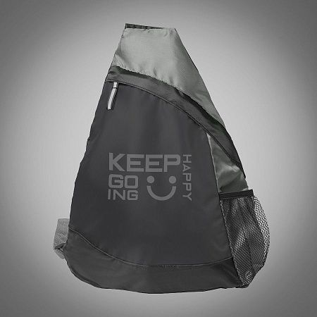 Рюкзак Pick чёрный/серый, 41 x 32 см, 100% полиэстер 210D