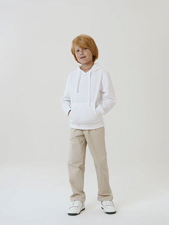 Худи детское Kirenga Kids 2.0, белое, размер 6 лет (106-116 см)