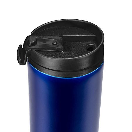 Термокружка CONFETTI 300мл. Синяя с черной крышкой 6020.01
