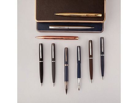 Ручка металлическая перьевая «Sienna» софт-тач