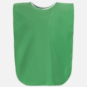 Манишка Member, зеленая с белым