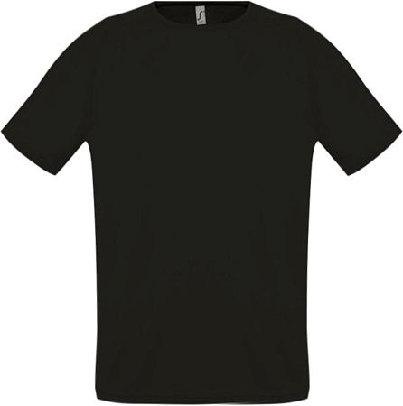Футболка унисекс Sporty 140, черная, размер 3XL