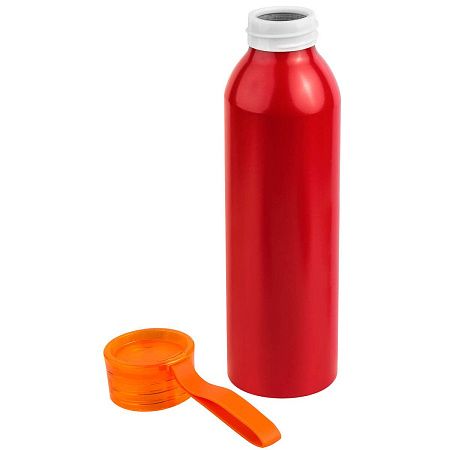 Бутылка для воды VIKING RED 650мл. Красная с оранжевой крышкой 6144.05