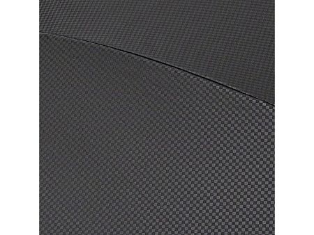 Зонт-трость «Carbon» с куполом из переработанного пластика