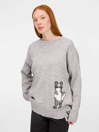 Джемпер Sharpick, серый, размер S/M