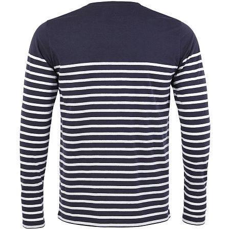 Футболка мужская с длинным рукавом Matelot LSL Men, синяя с белым, размер M