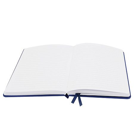 Блокнот A5 Veles в твёрдом переплёте, тёмно-синий