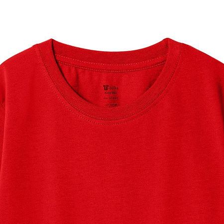 Футболка детская T-Bolka Kids, красная, размер 14 лет (154-164 см)