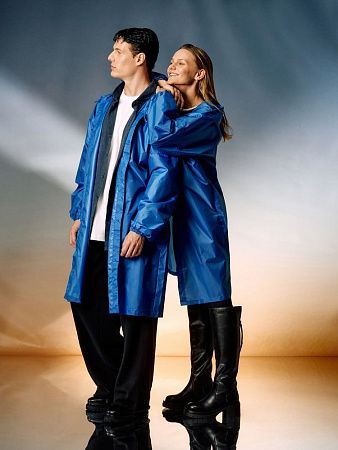 Дождевик унисекс Rainman, ярко-синий, размер S