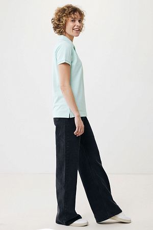 Женская рубашка поло Iqoniq Yosemite из переработанного хлопка-пике, унисекс, 220 г/м²