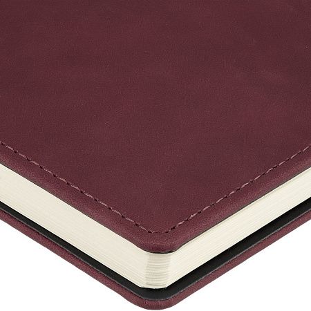 Ежедневник Spring Urban на заказ, недатированный, бордовый
