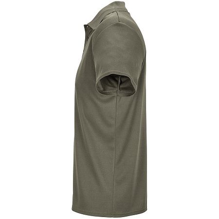 Рубашка поло унисекс Pitcher, темный хаки, размер XS