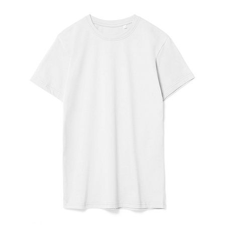 Футболка унисекс T-Bolka 160, белая (теплый оттенок), размер XS