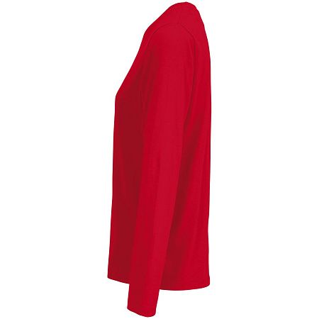 Футболка с длинным рукавом женская Monarch Women, красная, размер XS