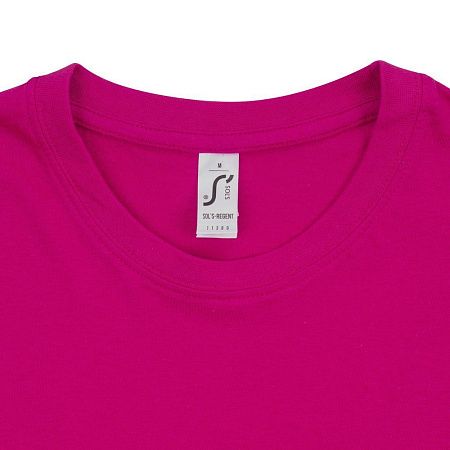 Футболка унисекс Regent 150, ярко-розовая (фуксия), размер XXS