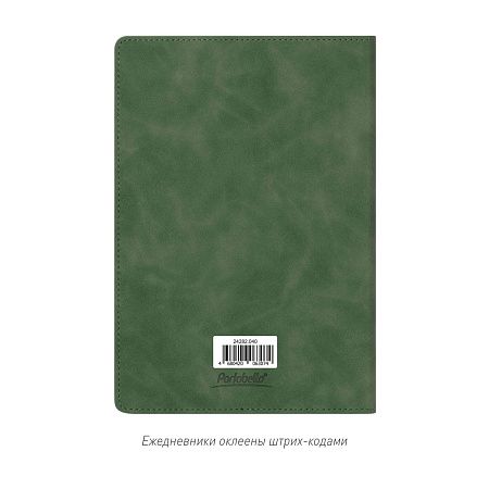 Ежедневник Verona недатированный, зеленый