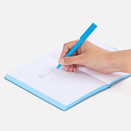 Ручка шариковая Liberty Polished, голубая