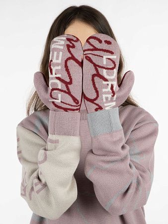 Варежки на заказ Mani, полушерсть, размер L