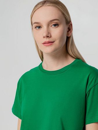 Футболка унисекс T-bolka 140, темно-зеленая, размер XL