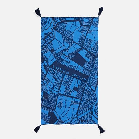 Плед на заказ Tricksy Net Light, XL, полушерсть