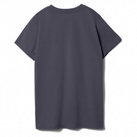 Футболка детская T-Bolka Kids, темно-серая (графит), размер 12 лет (142-152 см)