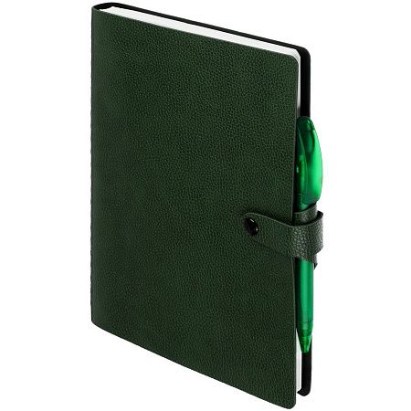 Ежедневник Strep Front на заказ, недатированный, зеленый