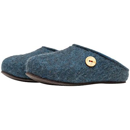 Домашние валенки Step, темно-синие (индиго), размер 45