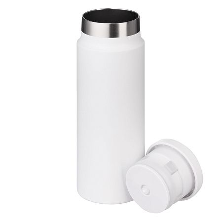 Термобутылка вакуумная герметичная Allegra, белая