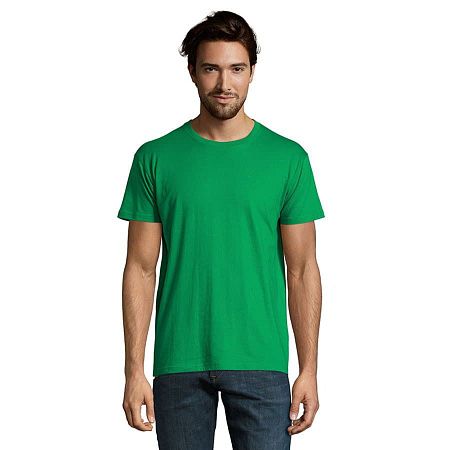 Футболка мужская IMPERIAL,  ярко-зеленый, XL, 100% х/б, 190 г/м2