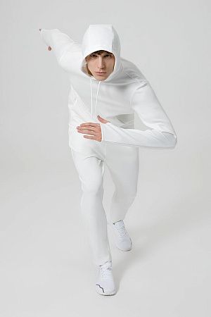 Худи унисекс Begi, молочно-белое, размер M