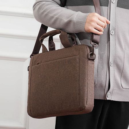 Сумка для ноутбука L224, коричневая