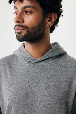 Худи Iqoniq Yengo из переработанного хлопка, унисекс, 280 г/м²